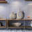 Gutierrez Textured Blanton Taupe Rounde Vase