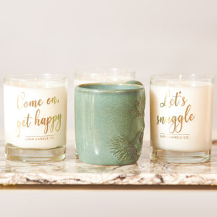 Luxurious Lavender Scented Jar Candle