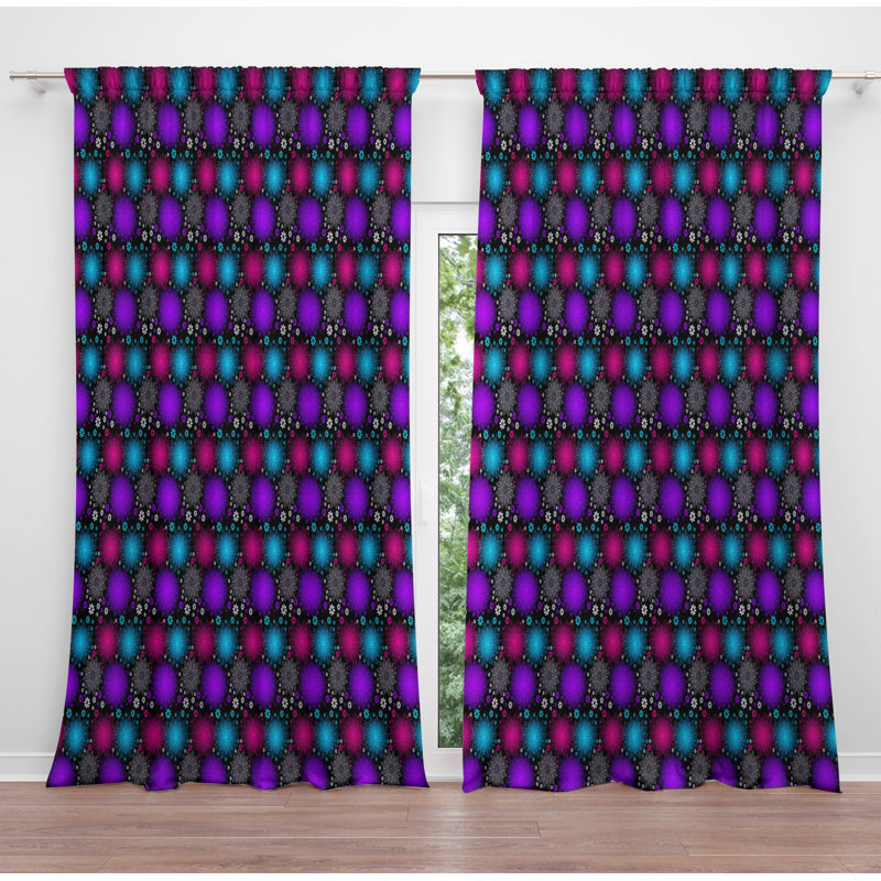 Rideau en polyester Emilio, L 40 po x L 61 po