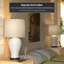 Lampe en porcelaine White Ridge