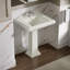 Memoirs® Rectangular Pedestal Bathroom Sink with Overflow-10939920-19195569