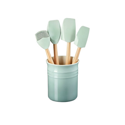 Ceramic / Porcelain Round Utensil Crock