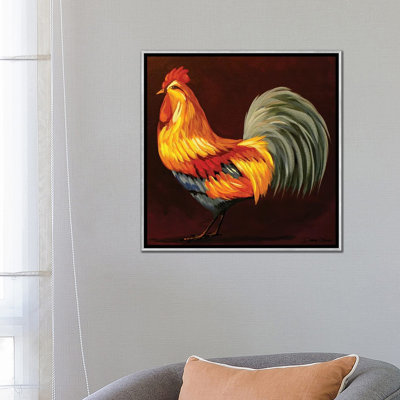 «Pretty Rooster» par Debbie Criswell - reproduction d'art