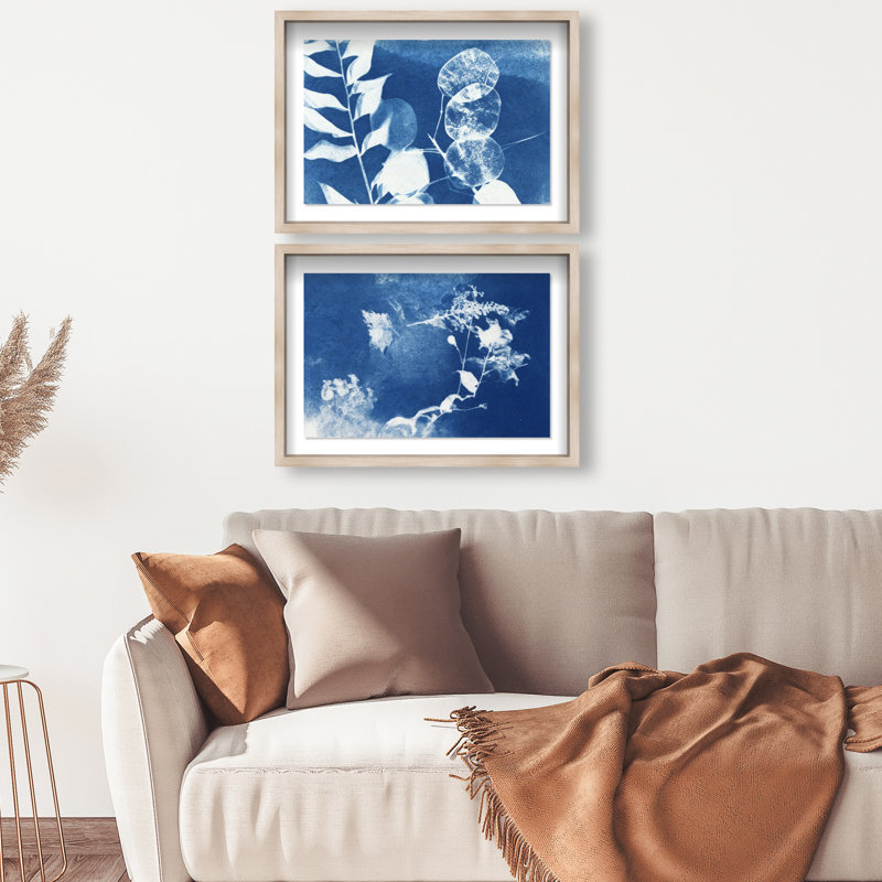 Faded Poetry Set Set by Oliver Gal, 25"H x 17"W, Natural Oak Shadowbox