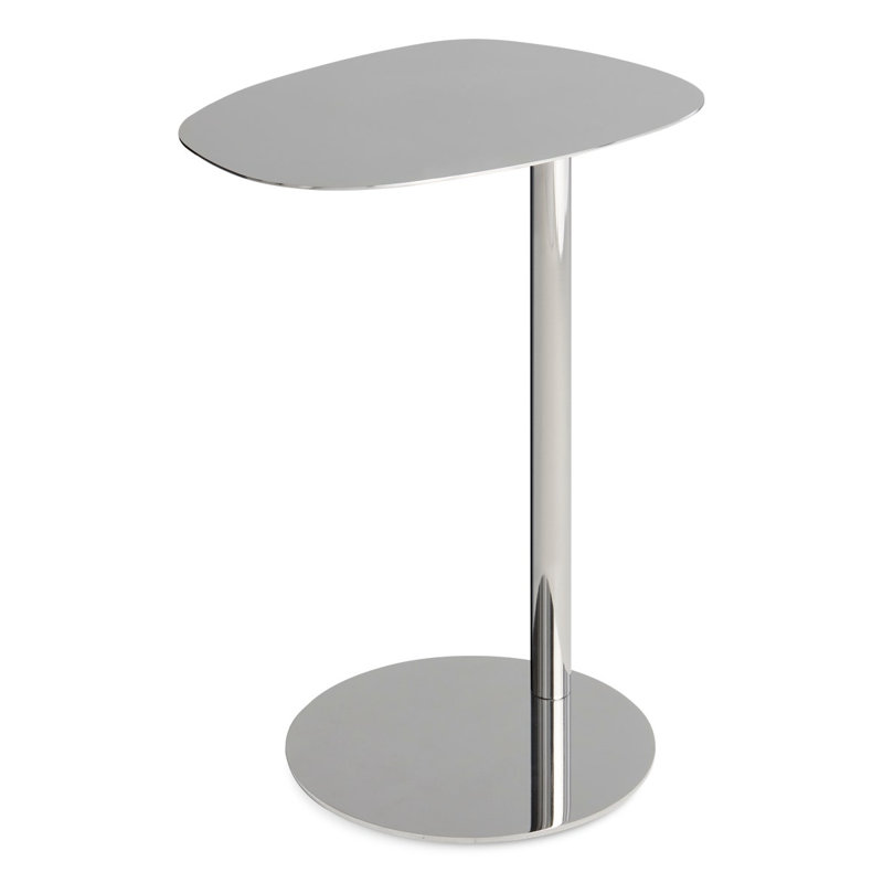 Swole Steel Top Single, 25" H x 20" W x 15" D, Polished Stainless
