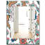 Miroir mural traditionnel fleur 48-40101193