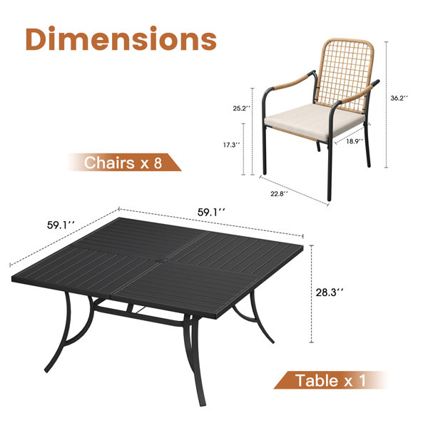 Dimensions du produit