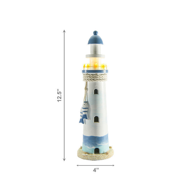 Phare à DEL 12,5 po Haight, H 12,5 po x l 4 po x P 4 po
