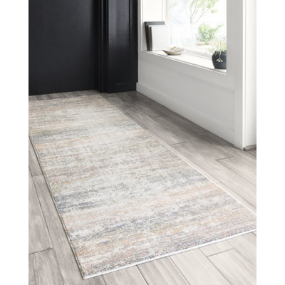 Tapis abstrait brun Lozano