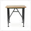 Table de bout en bois et métal