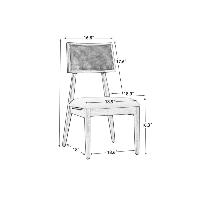 Alirra Upholstered Side Chair (Set of 2)
