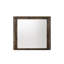Miroir Elettra au fini noyer rustique (miroir inclus seulement)