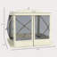 Tente de protection pour abri de jardin avec moustiquaire Outsunny Pop Up-111086524