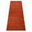 Manns Hand Knotted Loom Wool Eco-Friendly Area Rugs - Runner, Light Red Color, Plain Solid Design, High Pile Thick Handmade Anti Skid Area Rugs for Living Room, Bed Room-27434972