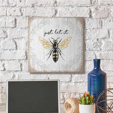 Trinx Bees Are My Bros Funny Retro Insect Wall Art Bumble Bee Print  Bumblebee Pictures Wall Decor Insect Art Bee Decor Insect Poster Black Wood  Framed Art Poster 14x20 Framed On Paper