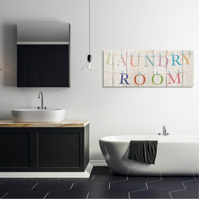 "Laundry Room", H 20 po x l 48 po x P 1,5 po