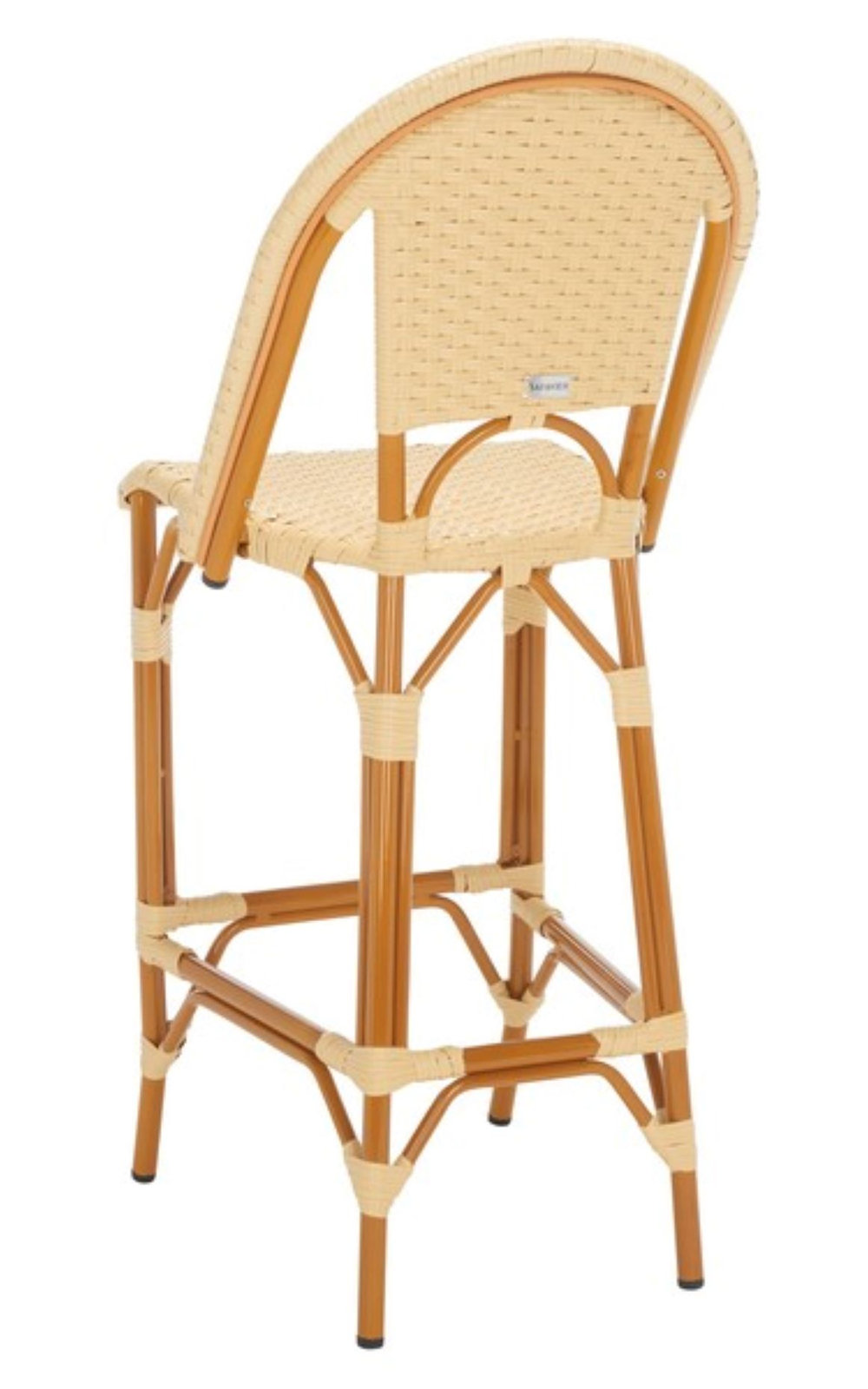 Kerta 46.5'' Outdoor Bar Stool, Natural