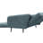 Leandro 61"W Fabric Convertible Loveseat Sleeper With Pillows-837900249