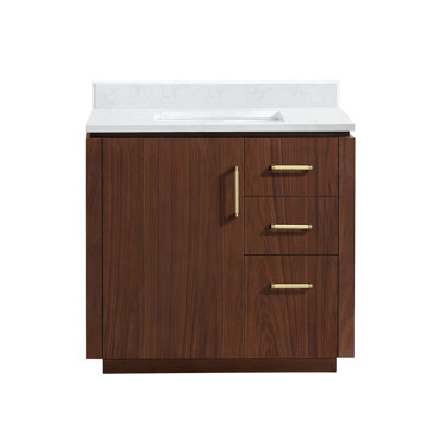Meuble-lavabo simple 36 po Cloverfield