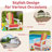 High Density Polyethylene Mini Foldable Adirondack Chair-2013474484