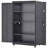 Steel Single Storage Cabinet ( 72'' H x 46'' W x 24'' D)