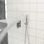Pomme de douche double 12 po - Système de finition carré, mural et plaqué-127368490