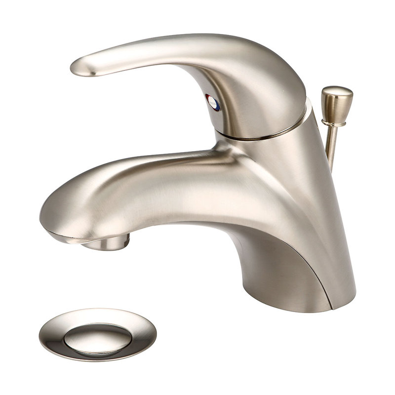 Robinet de salle de bain central à poignée simple Legacy, Bronze marocain