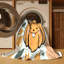 Tapis de Noël lavable The Holiday Aisle®-1898074508