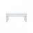 Rectangle Silver Mirrored Coffee Table-426235696