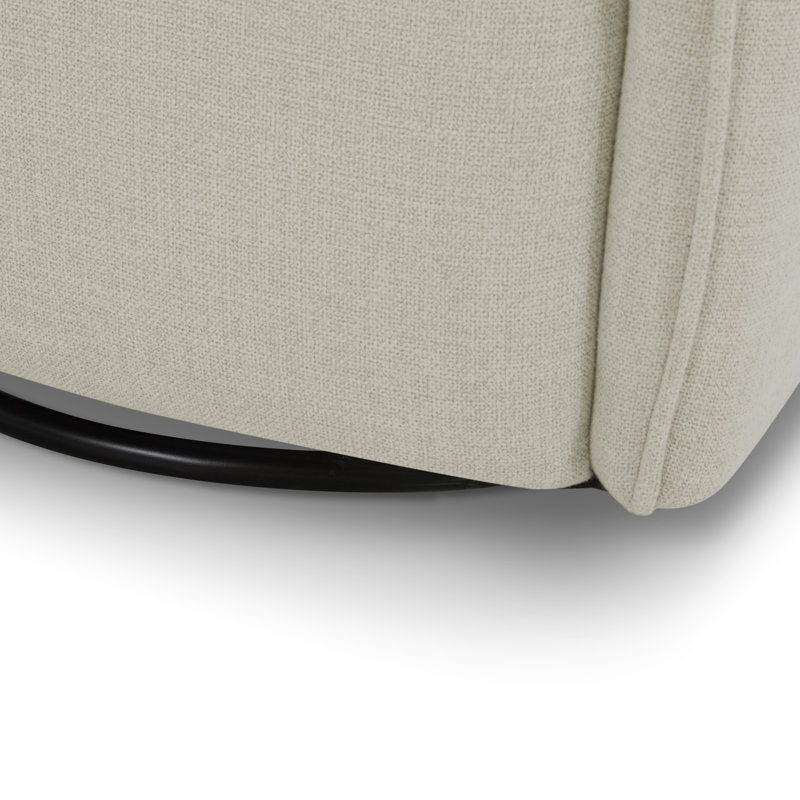 Chaise d'appoint Caines, Lin Performance Effie