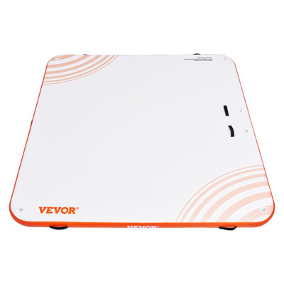 10 x 10FT Inflatable Dock Platform with Portable Carrying Bag & Detachable Ladder