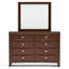 Commode 8 tiroirs avec miroir Urbanek-111448313
