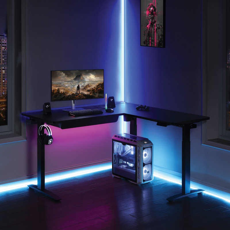 Bureau en L à hauteur réglable Kilo