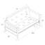 Base de futon 80,5 po Anetra-1602529038
