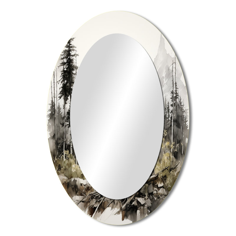Miroir mural Bear Wild Majesty II, 36 po x 24 po