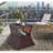Outdoor Side Table With Umbrella Hole, Rattan Wicker End Table-1480118325