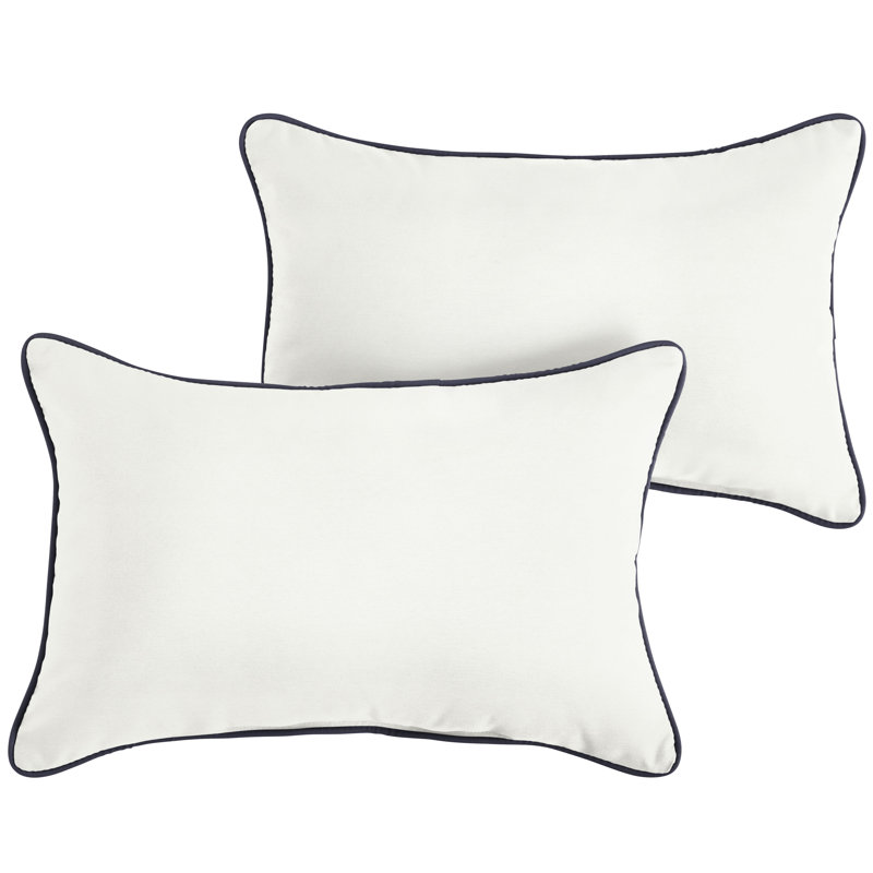 Coussin Sunbrella, H 12 po x l 18 po, Marine