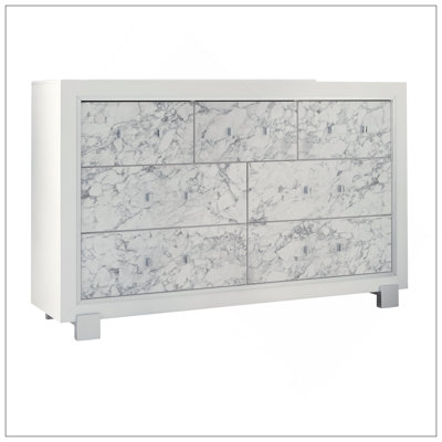 DRESSER SKYE MARBLE WHITE