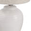 Lampes de table en céramique crème avec abat-jour en lin beige-1268745754