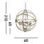 Kirsten 4-Light Chandelier-99061835-99061834-99061829
