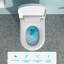 Toilette allongée pour bidet MONSFEST 1,28 gallons GPF