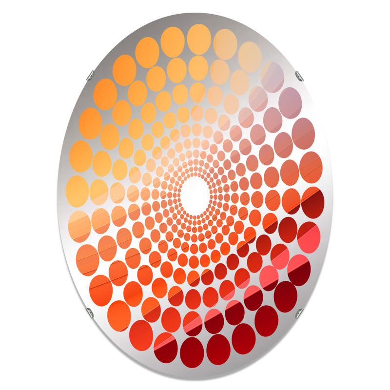 Circle Mirror, 29.5" x 19.6"
