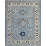 Transitional One-of-a-Kind Rectangle 3'10" X 5'7" Hand Knotted Area Rug