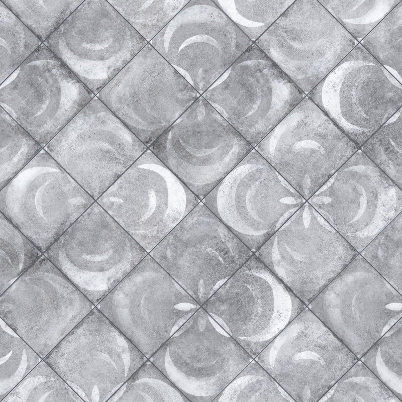 Kings Vendome 18" x 18" Porcelain Vintage Wall & Floor Tile