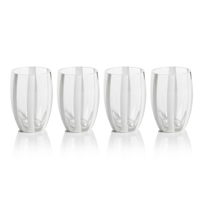 Verres sans pied Brasilia, ensemble de 4