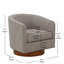 Chaise pivotante en tissu Arnardo-904070687
