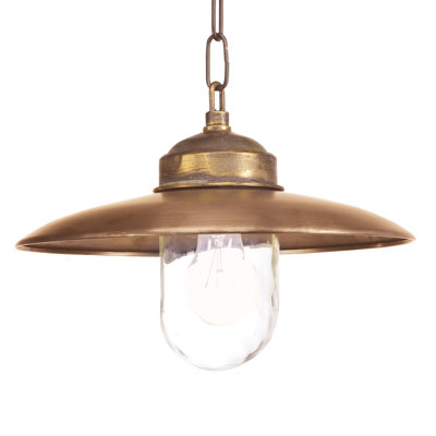Culebra 1 - Light Copper Lantern Pendant