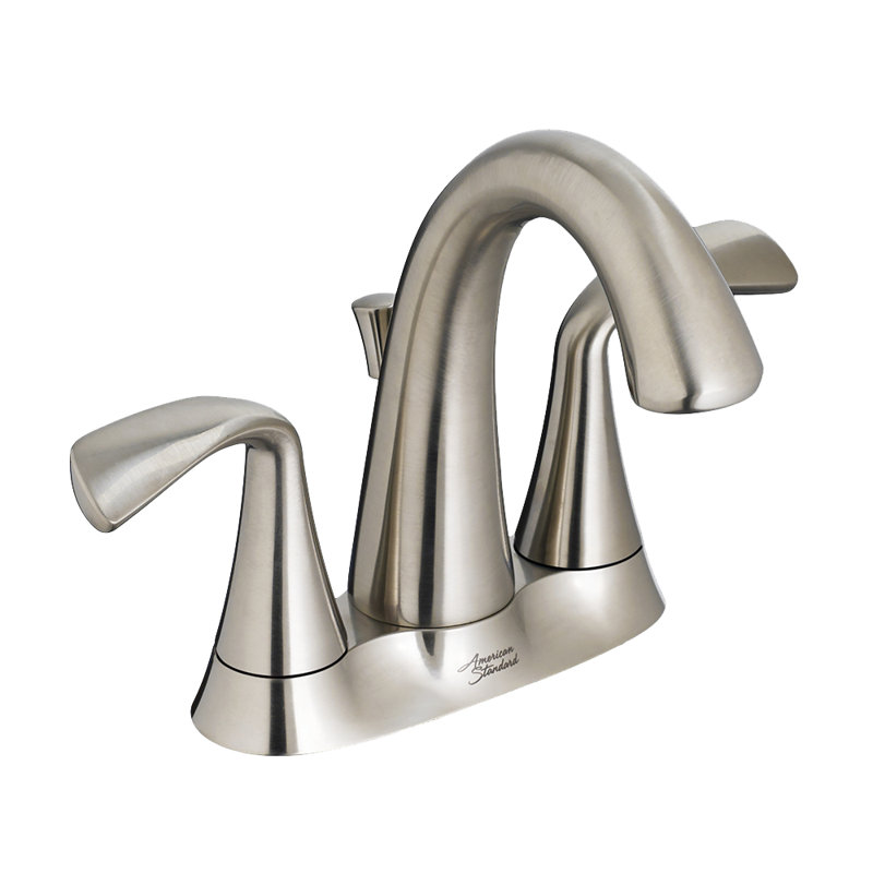 Robinet de salle de bain Fluent, Nickel satiné