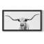 «Jovahny Longhorn Gaze», reproduction d'un seul cadre photo sur toile-380397353