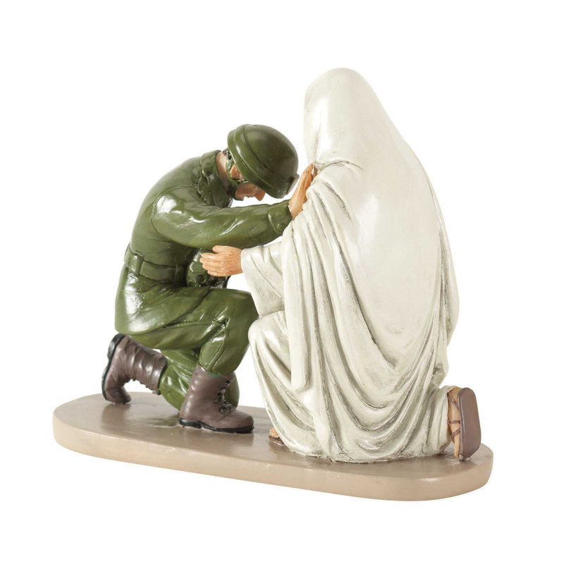 Figurine Jésus et soldat
